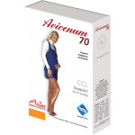 Avicenum PHLEBO 70 MATERNITY profilaktyczne rajstopy dla ciężarnych, z czubkiem zamkniętym - box